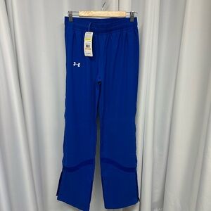 Under Armour women’s team apparel Royal Blue sweat pants track Joggers nwt